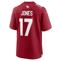 Men's Nike Zay Jones  Cardinal Arizona Cardinals Team Game Jersey