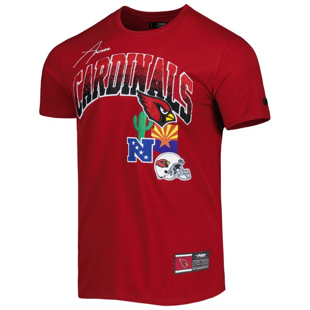 T-shirt Pro Standard Cardinal Arizona Cardinals Hometown Collection pour hommes