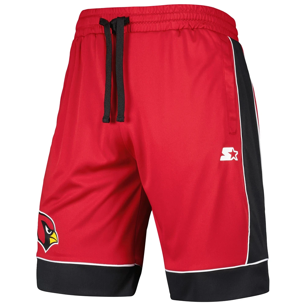 Men's Starter Cardinal Arizona Cardinals Fan Favorite Shorts