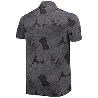 Men's Tommy Bahama Black Arizona Cardinals Big & Tall Miramar Blooms Polo