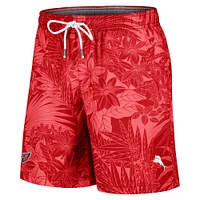 Men's Tommy Bahama Cardinal Arizona Cardinals Santiago Palms Board Shorts