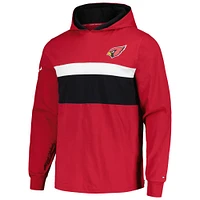 Men's Tommy Hilfiger  Cardinal Arizona Cardinals Morgan Long Sleeve Hoodie T-Shirt