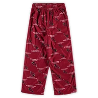 Préscolaire Cardinal Arizona Cardinals Allover Logo Pantalon de pyjama en flanelle
