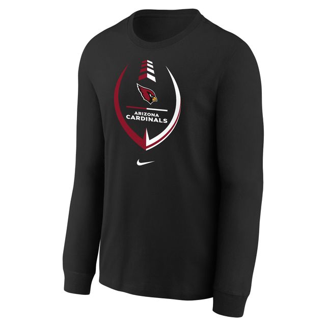 T-shirt à manches longues Nike Arizona Cardinals Icon pour tout-petit