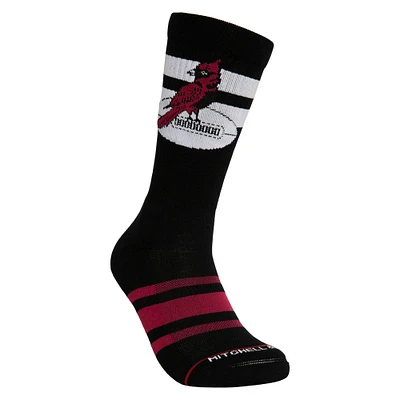 Chaussettes latérales unisexes Mitchell & Ness Arizona Cardinals