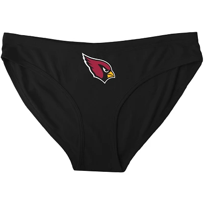 Women's Concepts Sport Black Arizona Cardinals Solid Logo Panties