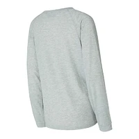 Ensemble t-shirt à manches longues et short raglan pour femme Concepts Sport Cardinal/Gray Arizona Cardinals Petition
