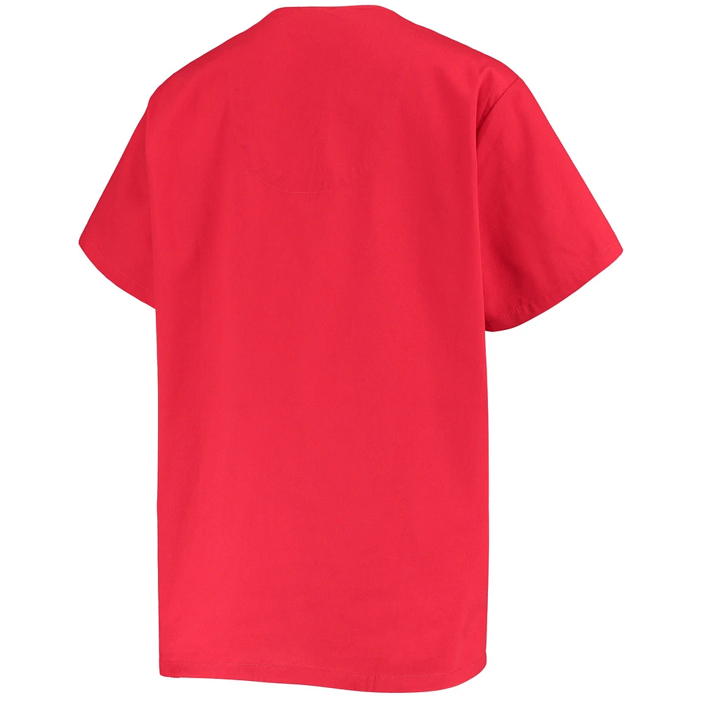Women's Concepts Sport Cardinal Arizona Cardinals Scrub Top