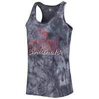 Women's Concepts Sport Charcoal Arizona Cardinals Billboard Scoop Neck Racerback Tank and Shorts Sleep Set