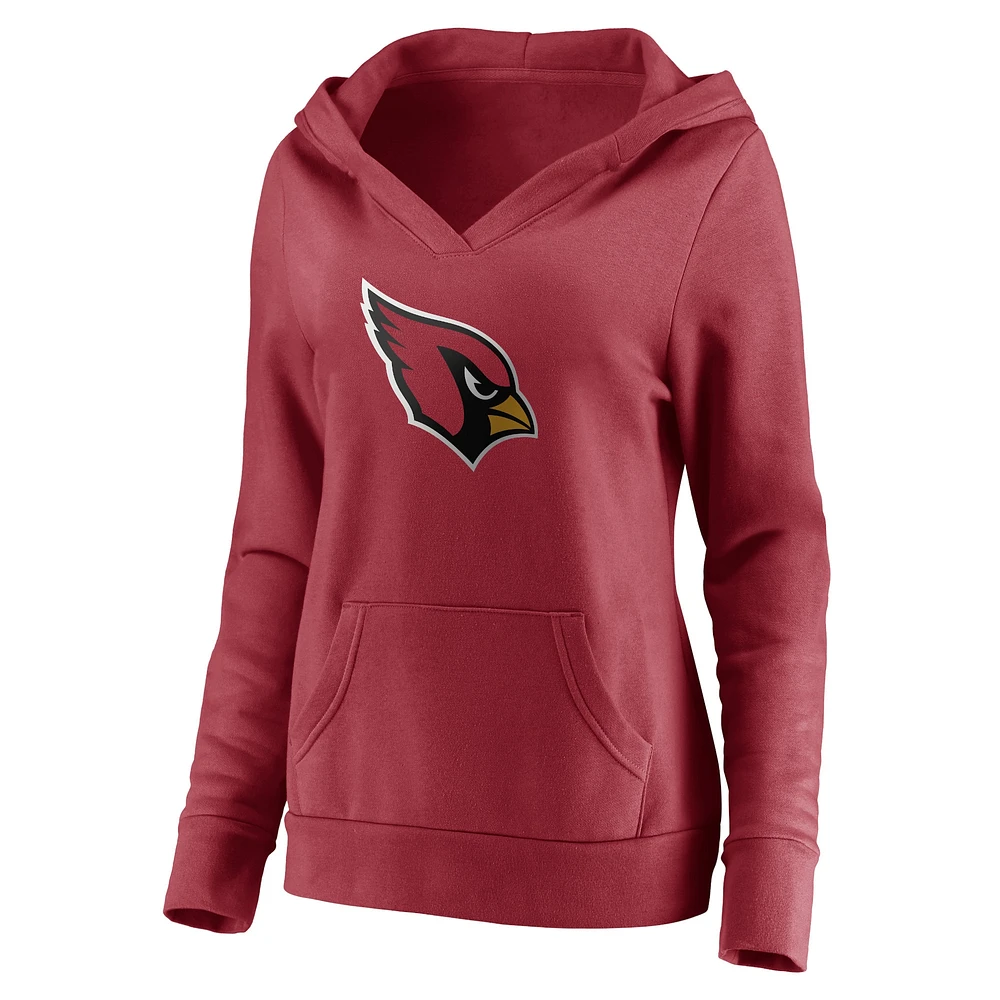 Women's Fanatics Kyler Murray Cardinal Arizona Cardinals Player Icon Name & Number Pullover Hoodie