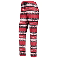 Women's FOCO Cardinal Arizona Cardinals Holiday Ugly Pajama Set