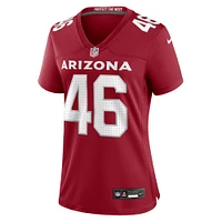 Maillot de match Nike Aaron Brewer Cardinal Arizona Cardinals pour femme