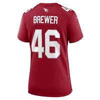 Maillot de match Nike Aaron Brewer Cardinal Arizona Cardinals pour femme