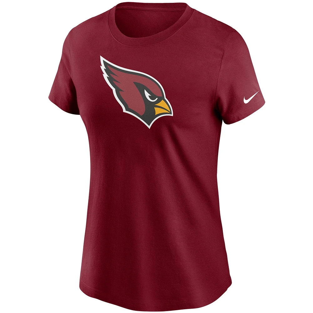 Women's Nike Cardinal Arizona Cardinals Logo Essential T-Shirt
