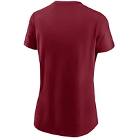 Women's Nike Cardinal Arizona Cardinals Logo Essential T-Shirt