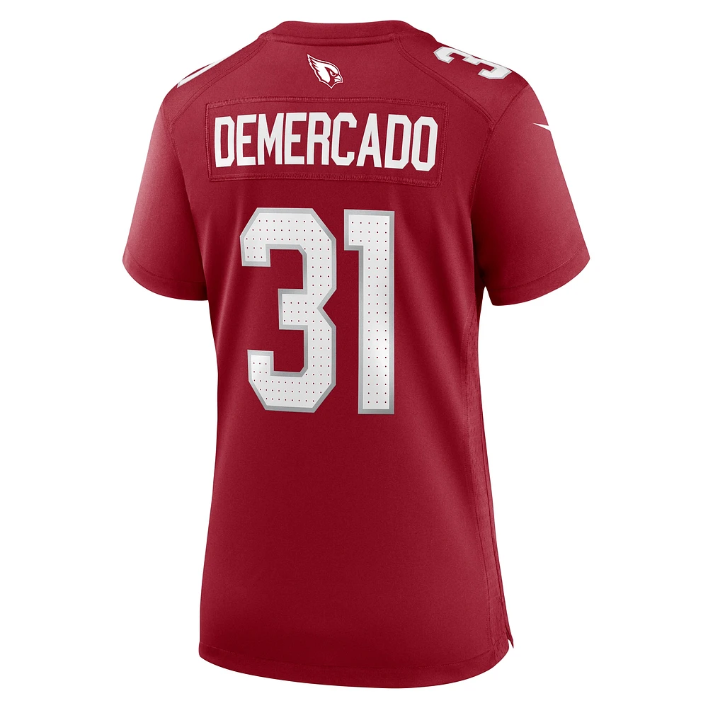 Women's Nike Emari Demercado  Cardinal Arizona Cardinals Game Jersey