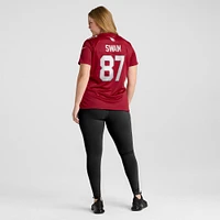 Women's Nike Geoff Swaim  Cardinal Arizona Cardinals Team Game Jersey