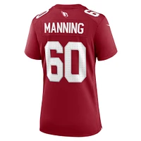 Women's Nike Ilm Manning  Cardinal Arizona Cardinals Team Game Jersey