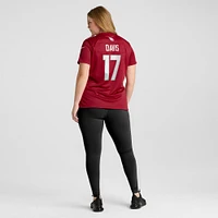 Women's Nike Kaden Davis  Cardinal Arizona Cardinals Team Game Jersey