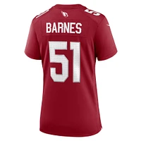 Women's Nike Krys Barnes  Cardinal Arizona Cardinals Team Game Jersey