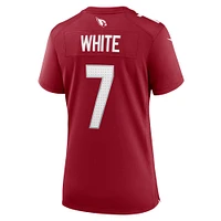 Women's Nike Kyzir White  Cardinal Arizona Cardinals Team Game Jersey