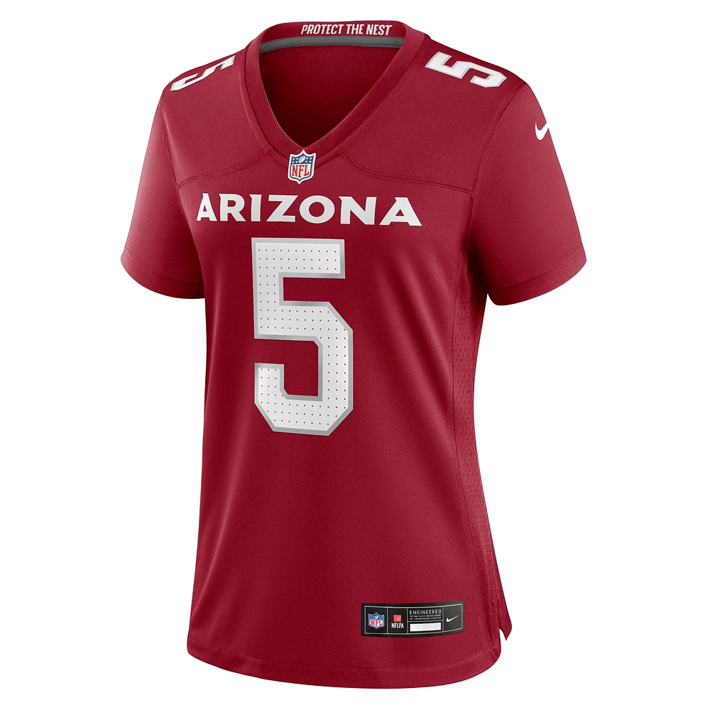 Women's Nike Matt Prater  Cardinal Arizona Cardinals Team Game Jersey