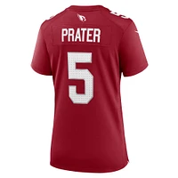 Women's Nike Matt Prater  Cardinal Arizona Cardinals Team Game Jersey