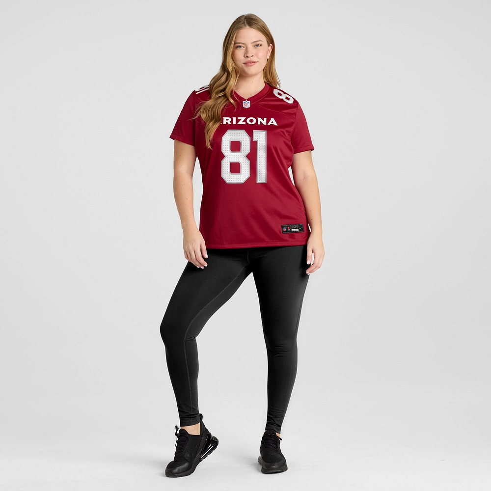 Women's Nike Travis Vokolek  Cardinal Arizona Cardinals Game Jersey