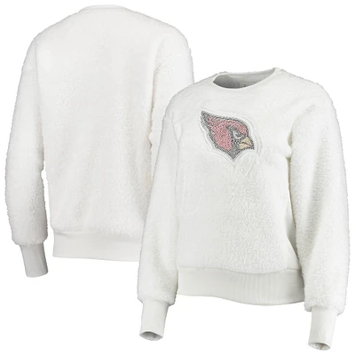 Sweat à capuche Touch Arizona Cardinals Milestone Tracker pour femme, blanc