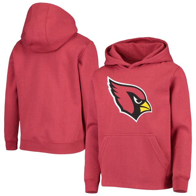 Sweat à capuche avec logo de l'équipe principale Cardinal Arizona Cardinals pour jeunes