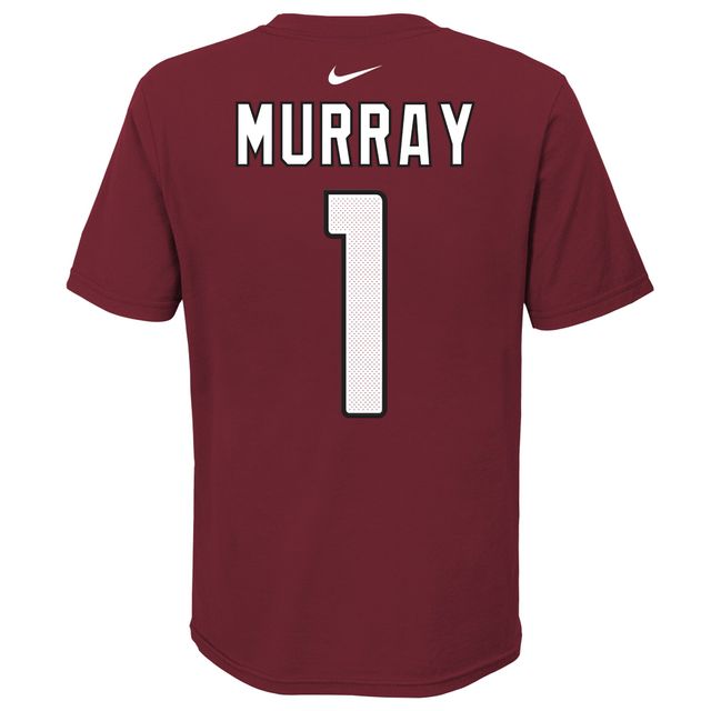 T-shirt Nike Cardinal Arizona Cardinals pour jeunes avec nom et numéro de joueur Kyler Murray