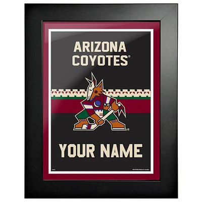 Arizona Coyotes - 12'' x 16'' Team Personalization Picture Frame