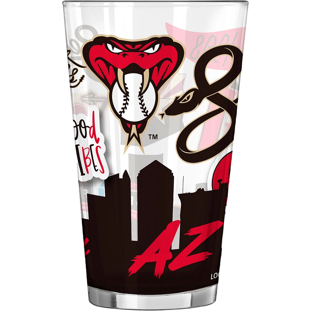 Arizona Diamondbacks 16oz. Native Pint Glass