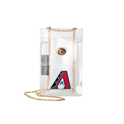 Sac à main à bandoulière transparent Essential des Diamondbacks de l'Arizona