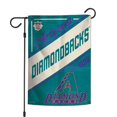 Arizona Diamondbacks WinCraft Drapeau de jardin 2 côtés 12'' x 18''