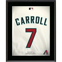 Corbin Carroll Arizona Diamondbacks 10.5" x 13" Jersey Number Sublimated Player Plaque