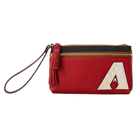 Dooney & Bourke Arizona Diamondbacks Infield Double-Zip Wristlet