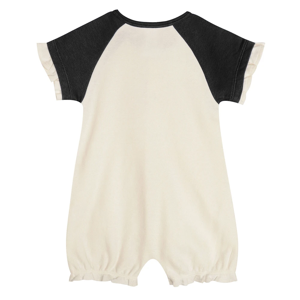 Infant  White Arizona Diamondbacks Slide Run Raglan Coveralls