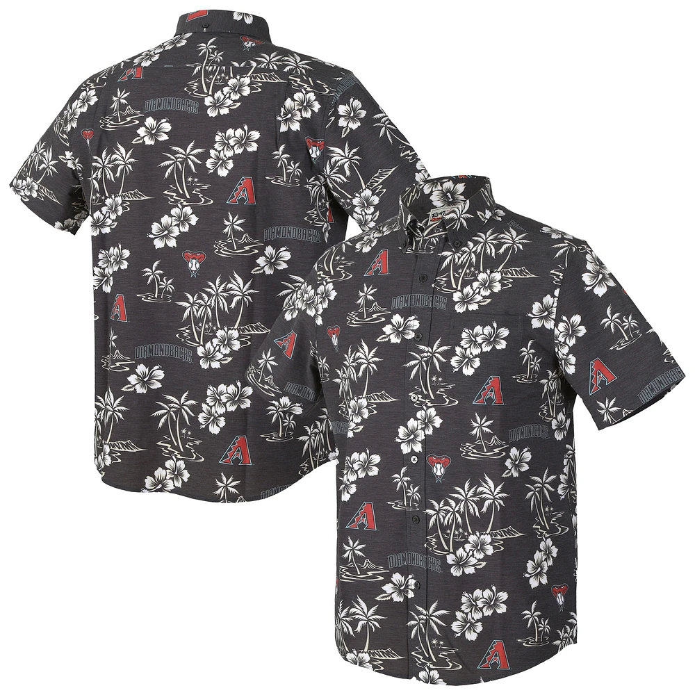 Men's Reyn Spooner Black Arizona Diamondbacks Kekai Performance Button-Up Top