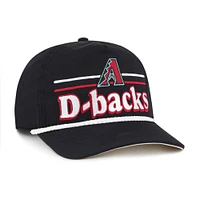 Men's '47 Black Arizona Diamondbacks Campscape Hitch Adjustable Hat