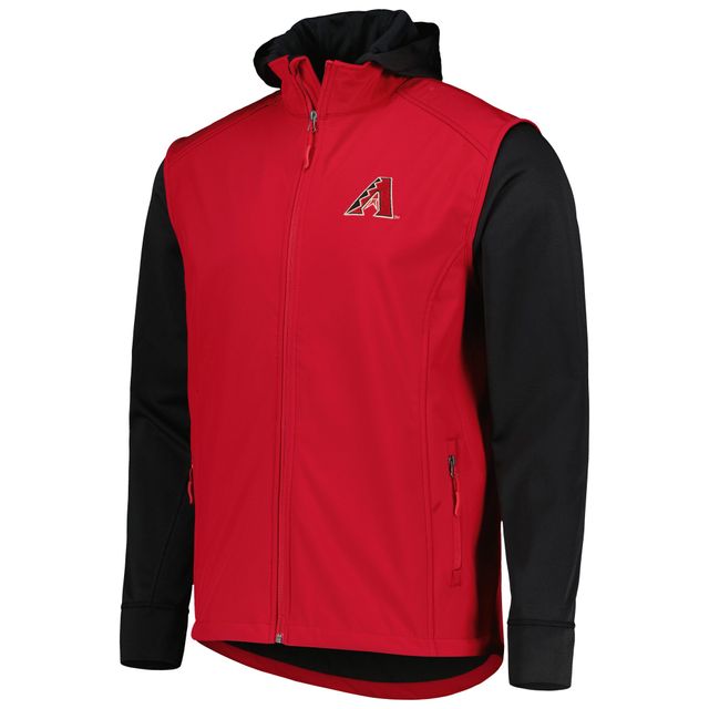 Veste Dunbrooke rouge/noir Arizona Diamondbacks Alpha Full-Zip pour homme