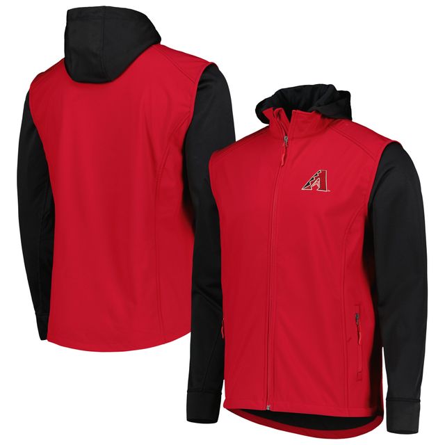 Veste Dunbrooke rouge/noir Arizona Diamondbacks Alpha Full-Zip pour homme