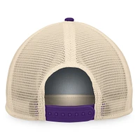 Men's Fanatics Black/Purple Arizona Diamondbacks Cooperstown Collection Talley Foam Trucker Snapback Hat