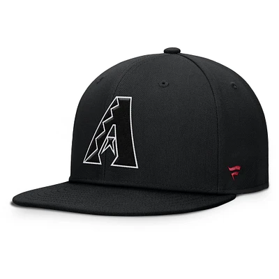 Casquette à pression noire Fanatics pour hommes Arizona Diamondbacks Walk-Off Bullpen