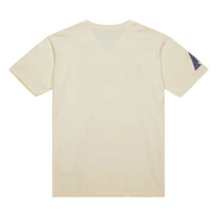 Men's Mitchell & Ness Randy Johnson Cream Arizona Diamondbacks Cooperstown Collection Player T-Shirt