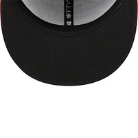 Men's New Era  Black/Red Arizona Diamondbacks Road Authentic Collection On-Field 59FIFTY Fitted Hat