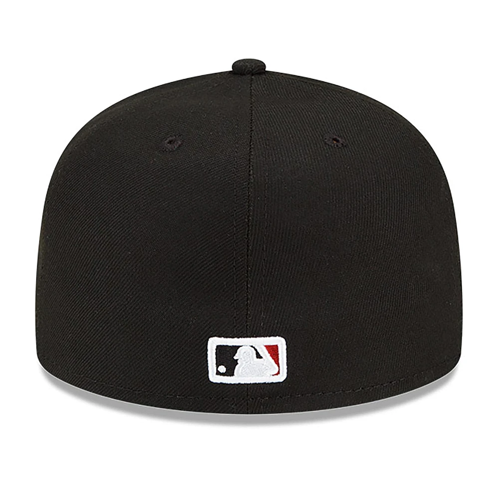 Men's New Era Black Arizona Diamondbacks 2023 Alternate Authentic Collection On-Field  59FIFTY Fitted Hat
