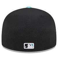 Men's New Era  Black Arizona Diamondbacks 2025 Batting Practice 59FIFTY Fitted Hat