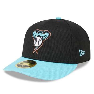 Casquette ajustée 59FIFTY à profil bas pour hommes, Arizona Diamondbacks 2024 New Era, noire