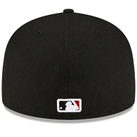 Casquette ajustée 59FIFTY sur le terrain de la collection authentique alternative des Diamondbacks l'Arizona New Era noire pour hommes